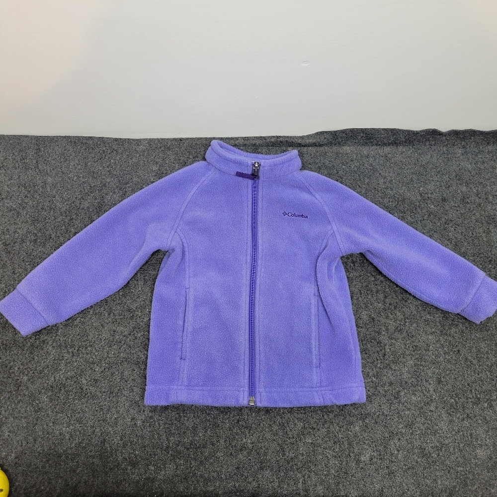 Columbia Toddler Lavender Purple Fleece Jacket